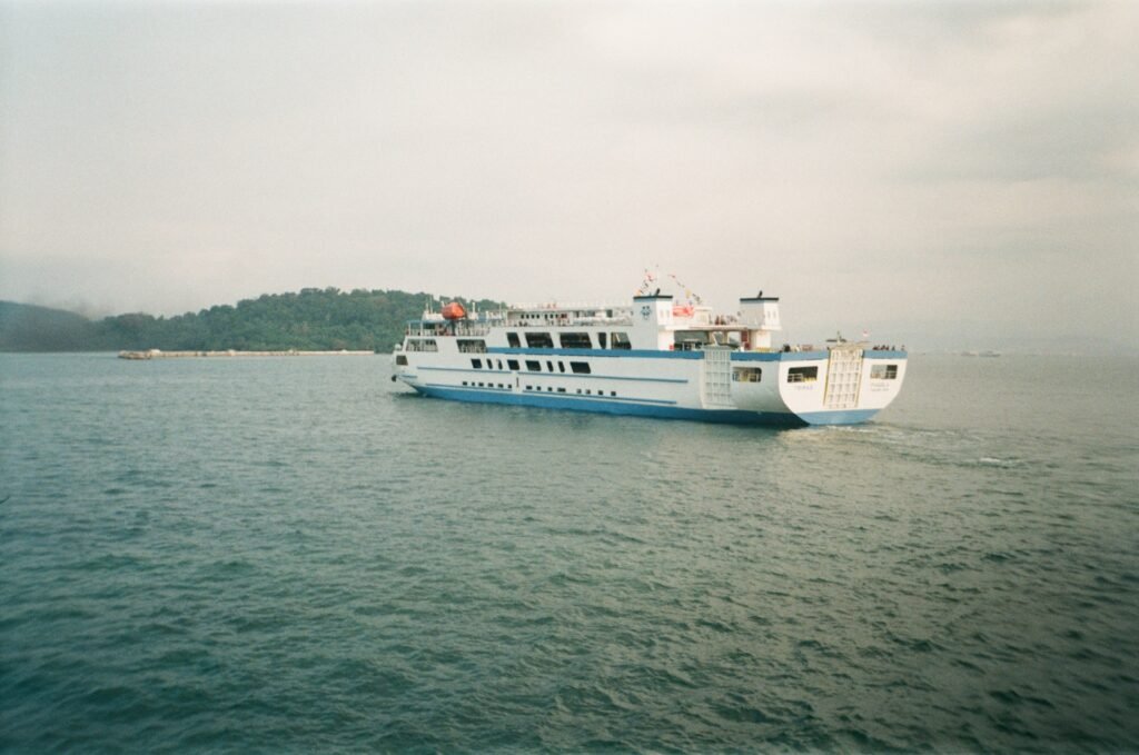 Public ferry in Nusa Penida